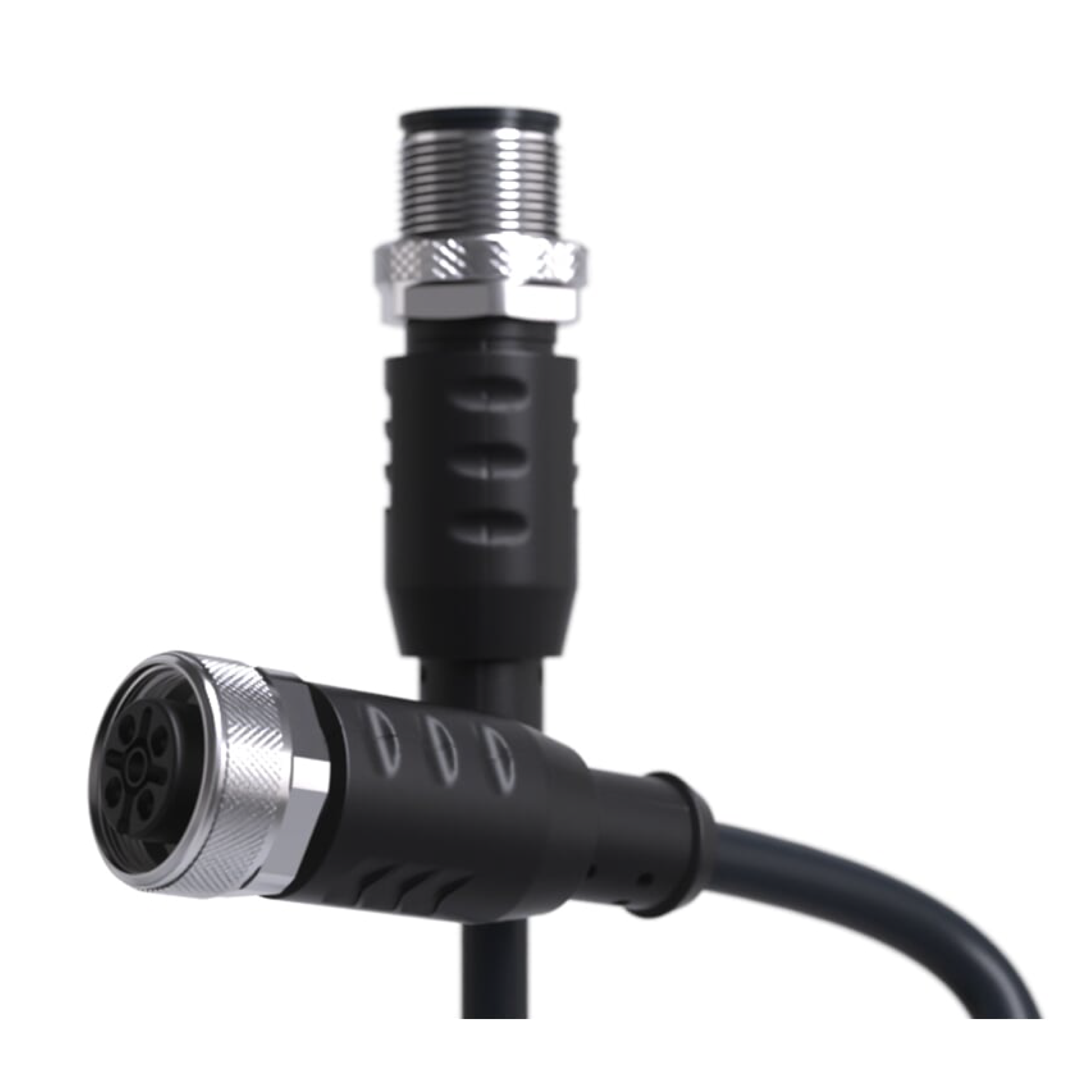 Autosen Cable de Conexión M12/M12 4 Polos PUR 2 m IP67