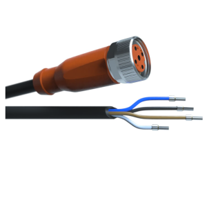 Autosen Cable M12 4 Polos PVC 10 m IP67